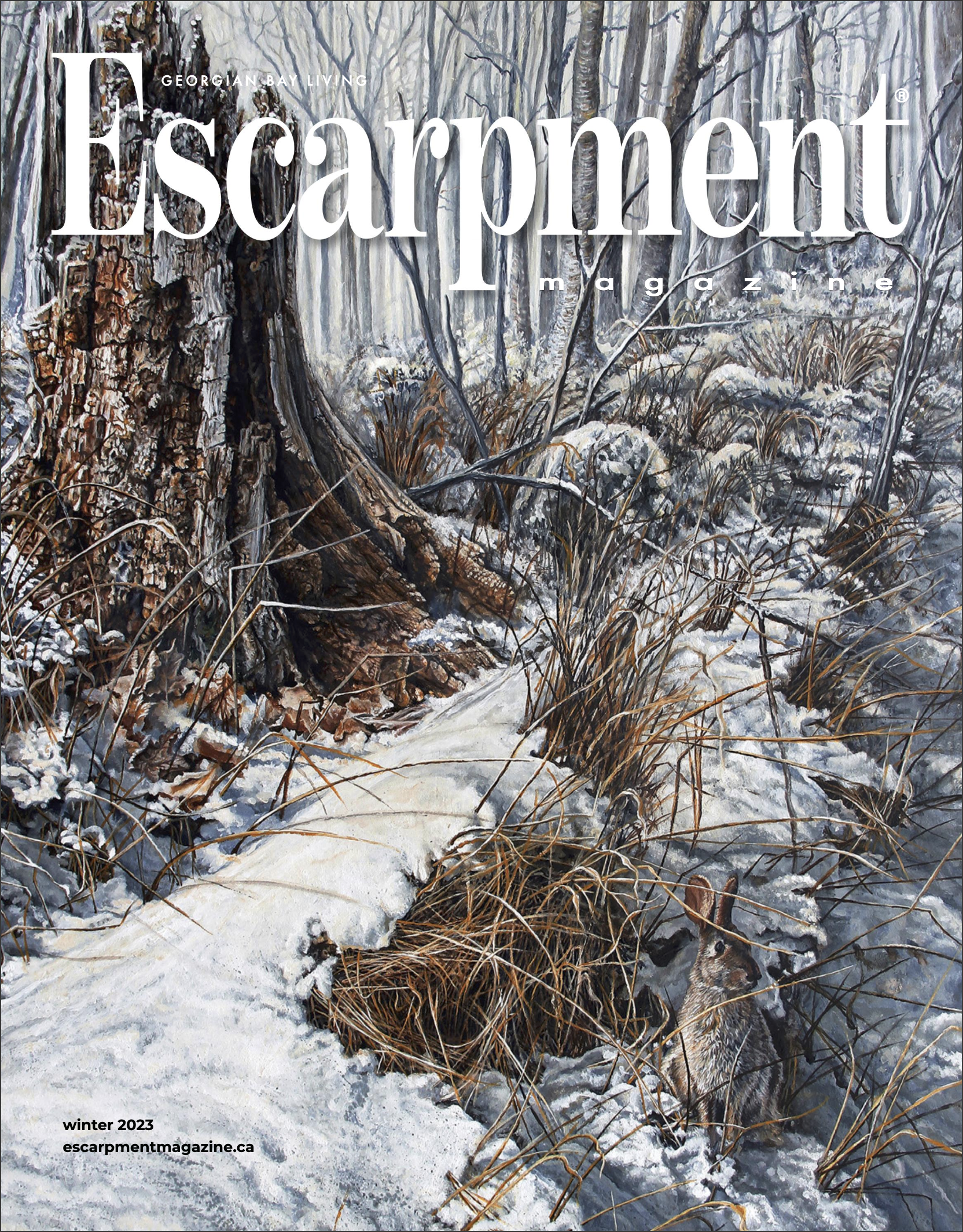 Escarpment Magazine Winter 2023 Cover
