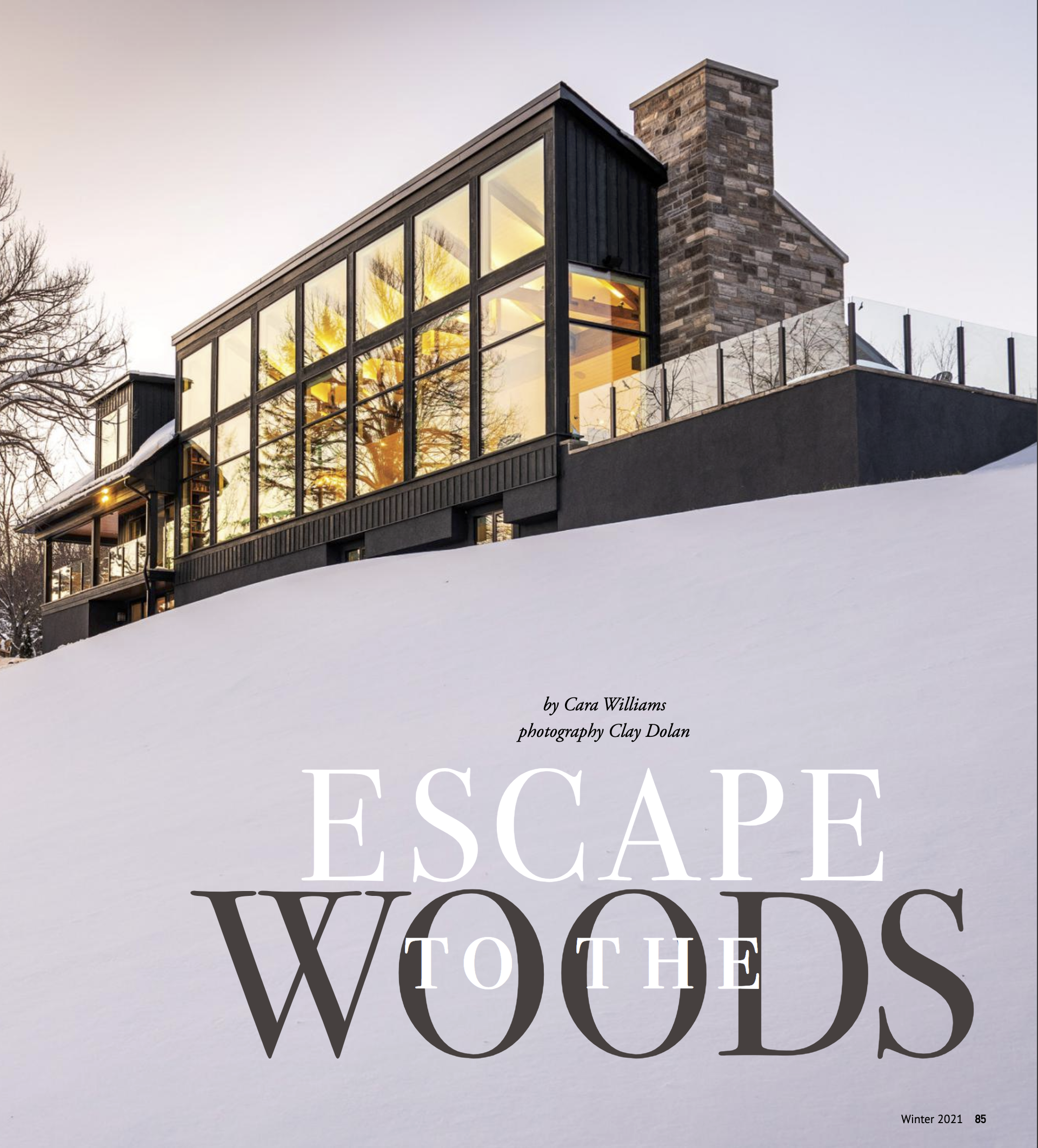 Escarpment Magazine Feature Winter 2021