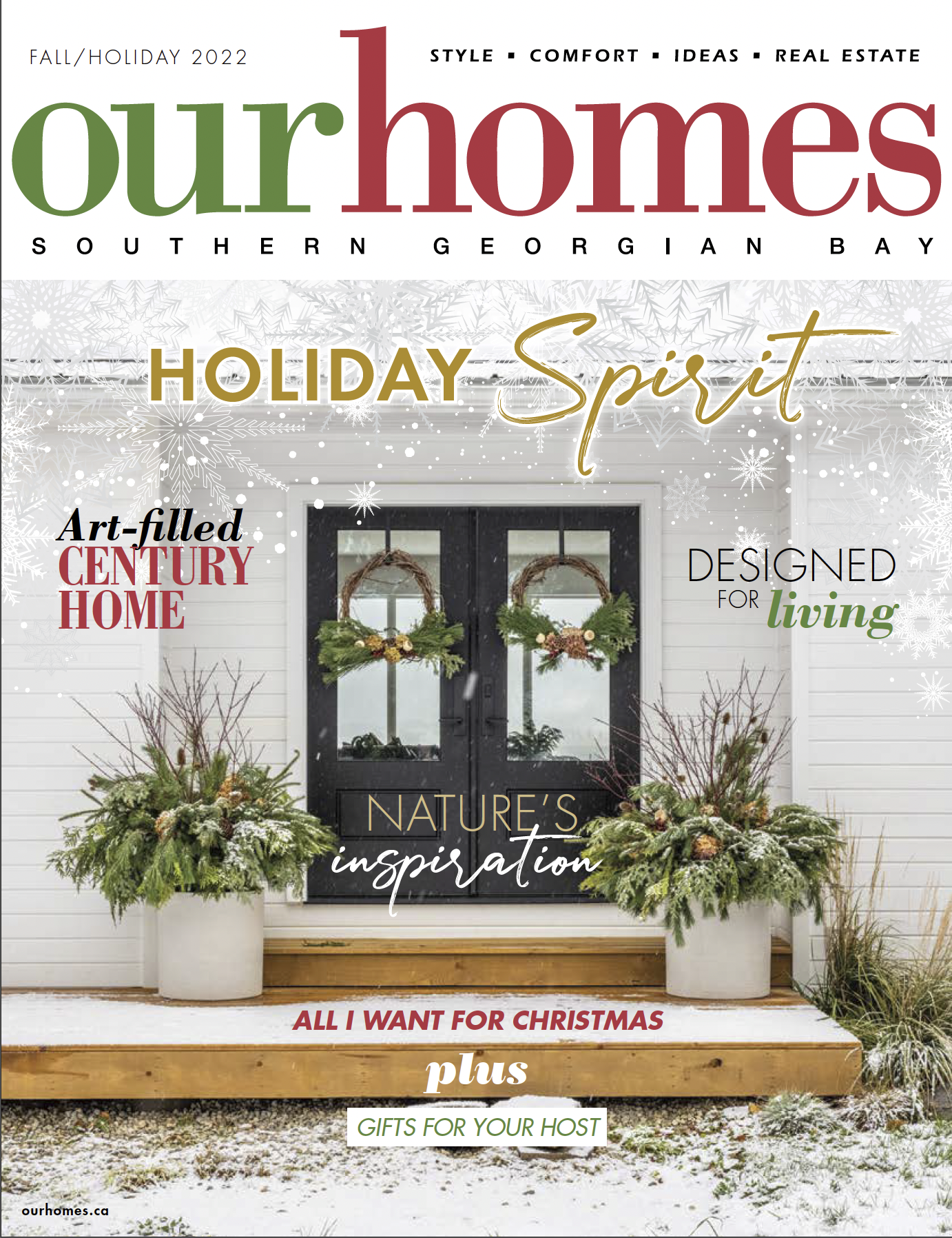 Our Home Magazine Winter 2022 Cover