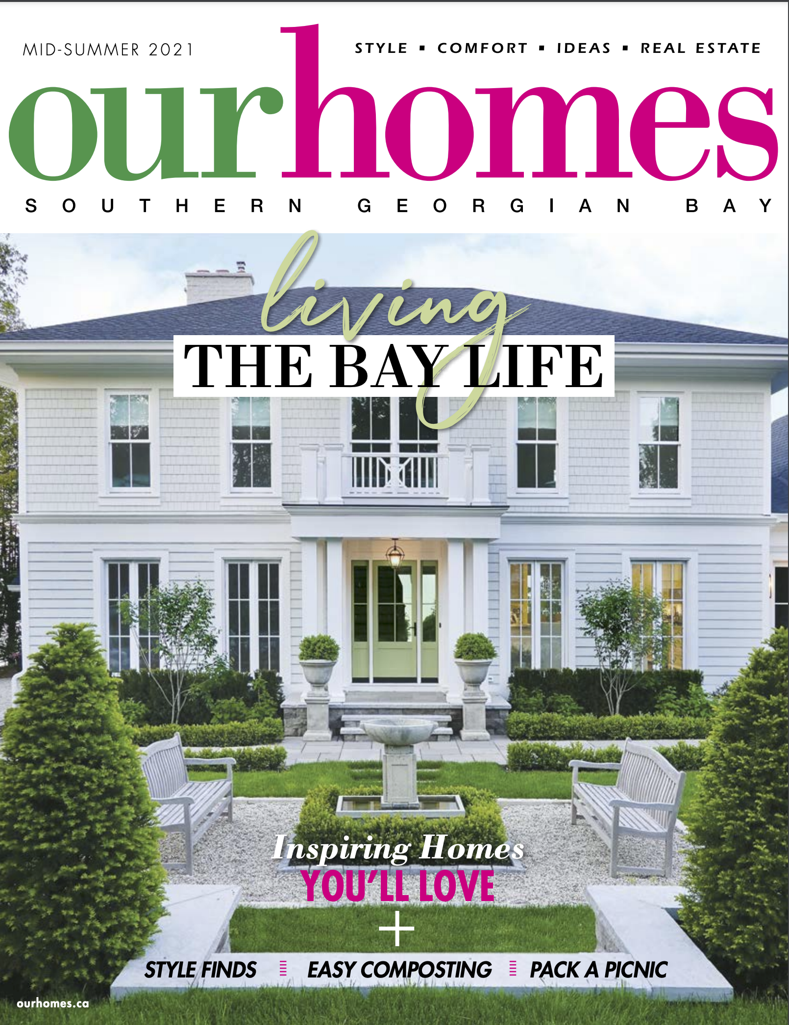 Our Homes Summer 2021 Cover