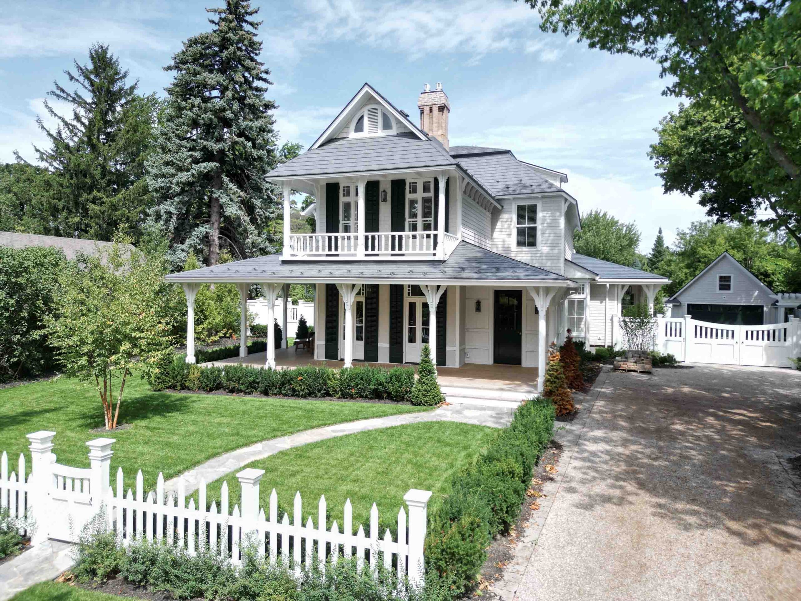 front view of an iconic Collingwood heritage home restoration project