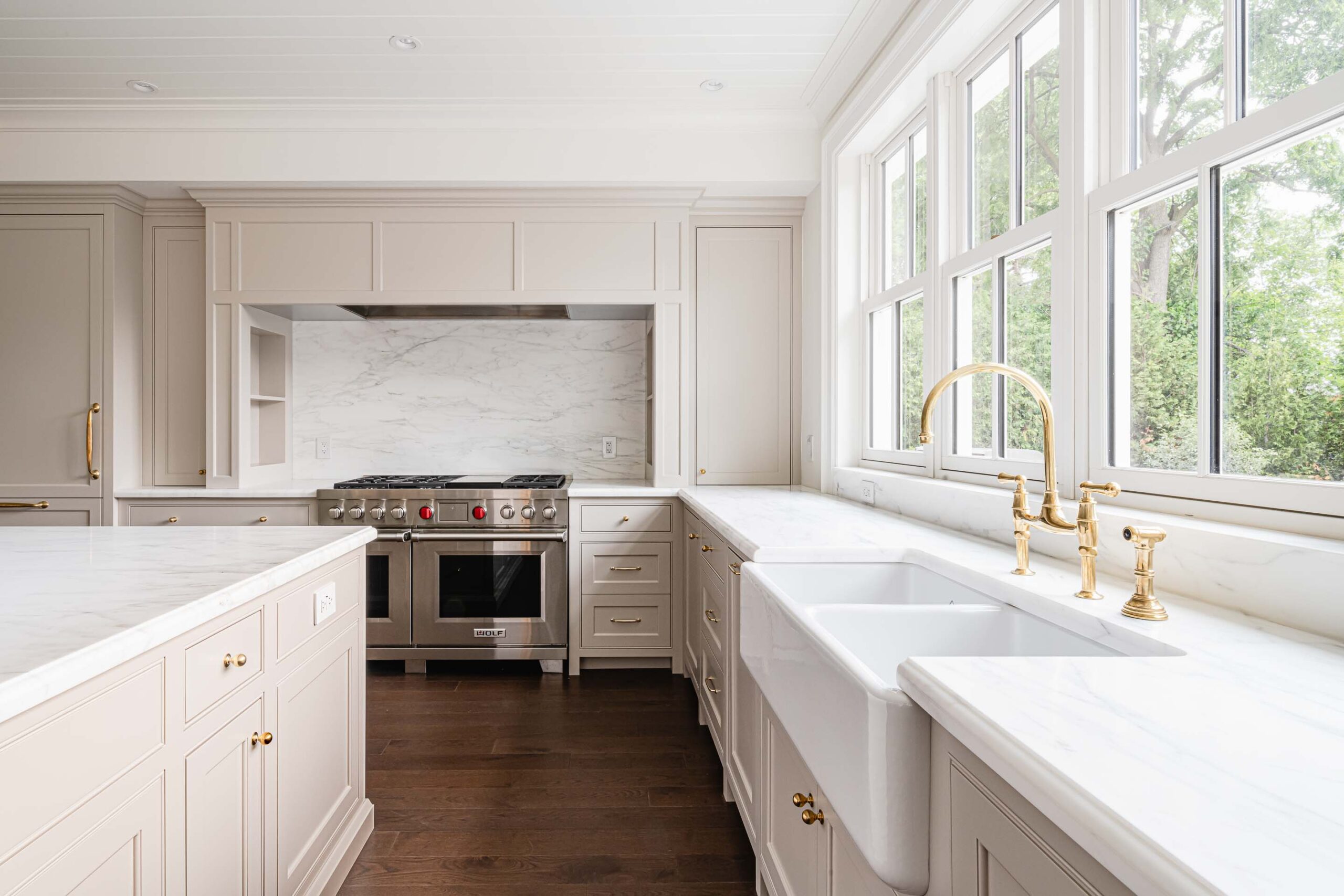 kitchen details in a Collingwood heritage home renovation project