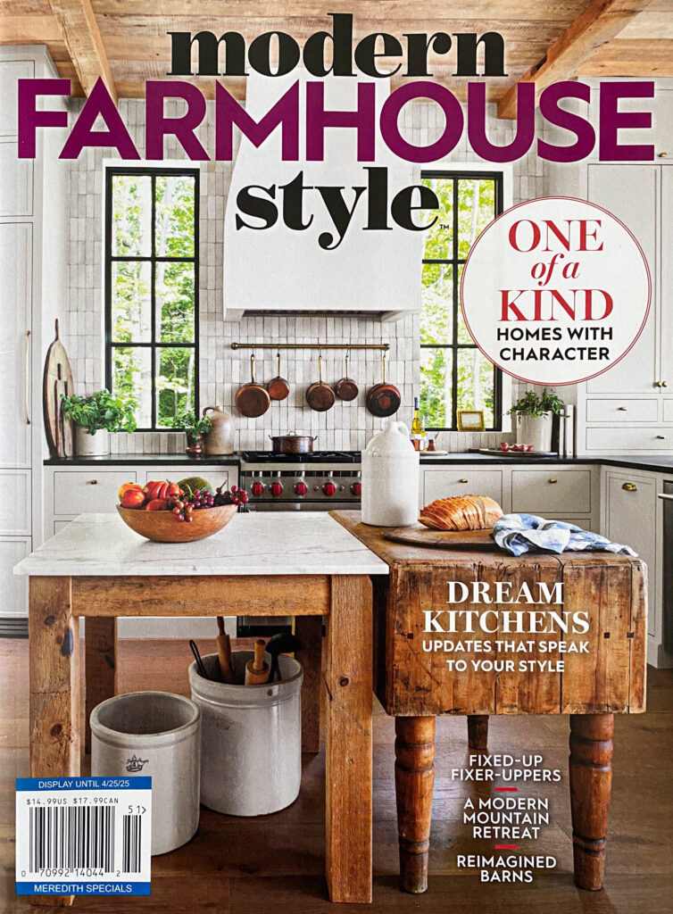 Modern Farmhouse Style Magazine Cover