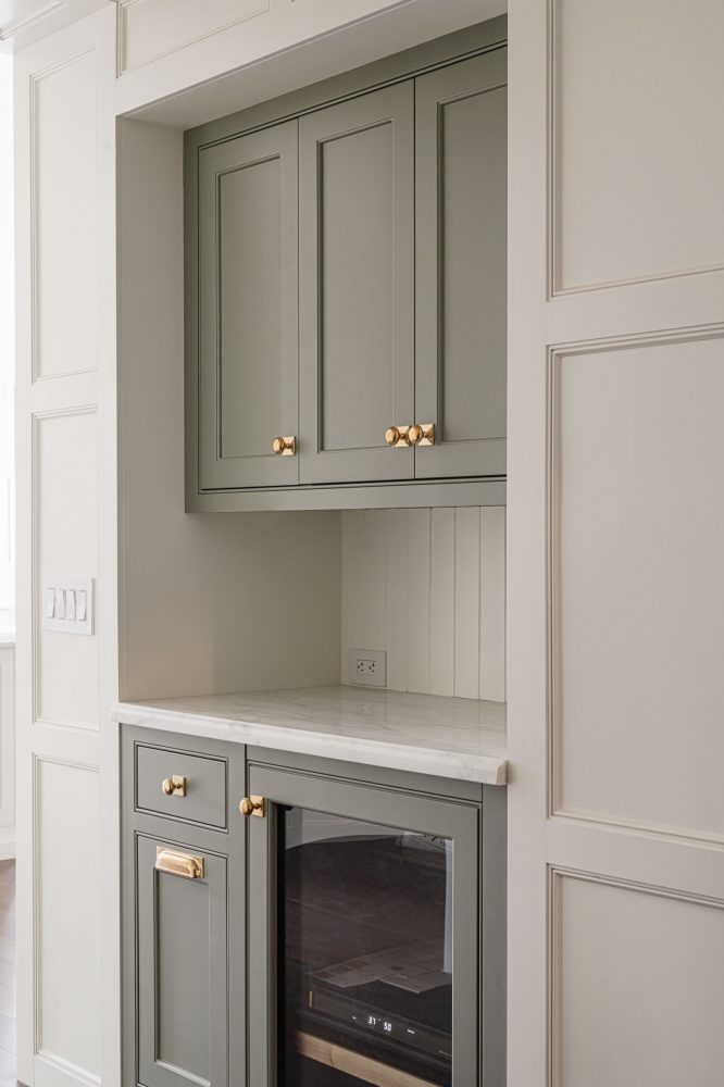 millwork details in a Collingwood heritage home renovation project