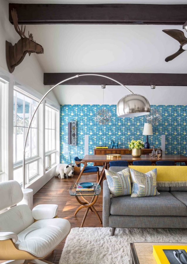 Winterfell-9 modernized swiss-style chalet, renovation by Blake Farrow Project